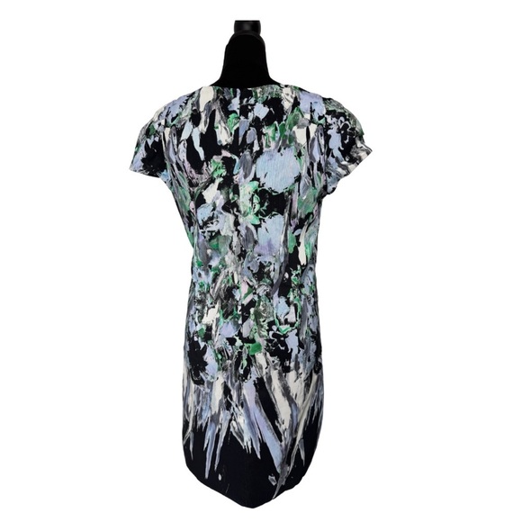 Milly Chloe Floral Short Sleeve Dress - Picture 3 of 9